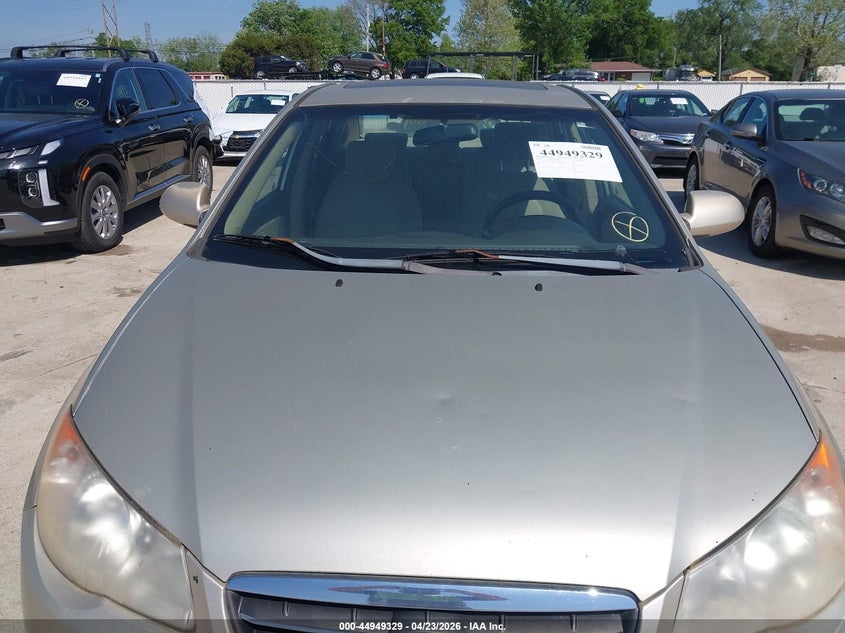 2007 Hyundai Elantra VIN KMHDU46D87U067841 IAAI salvage auction — NORMAL WEAR, Salvage (Texas), sold $325 on 2026-07-28 (photo 6)