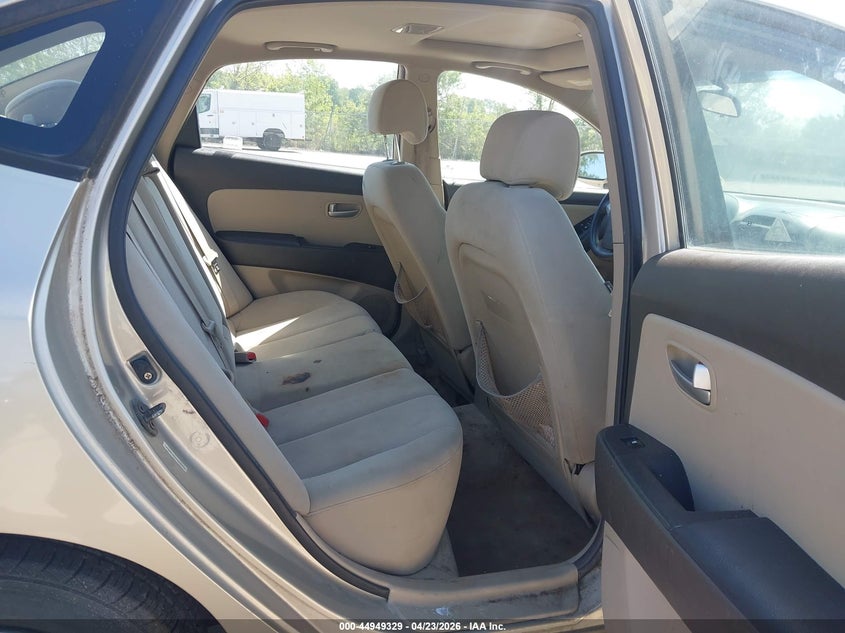 2007 Hyundai Elantra VIN KMHDU46D87U067841 IAAI salvage auction — NORMAL WEAR, Salvage (Texas), sold $325 on 2026-07-28 (photo 8)