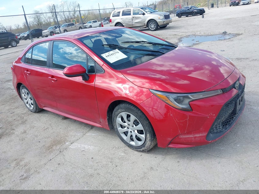 2021 Toyota Corolla VIN 5YFEPMAE5MP237520 IAAI salvage auction — WATER/FLOOD, Junk Bill Of Sale Mv2459 (Wisconsin), sold $3,200 on 2026-07-07 (photo 1)