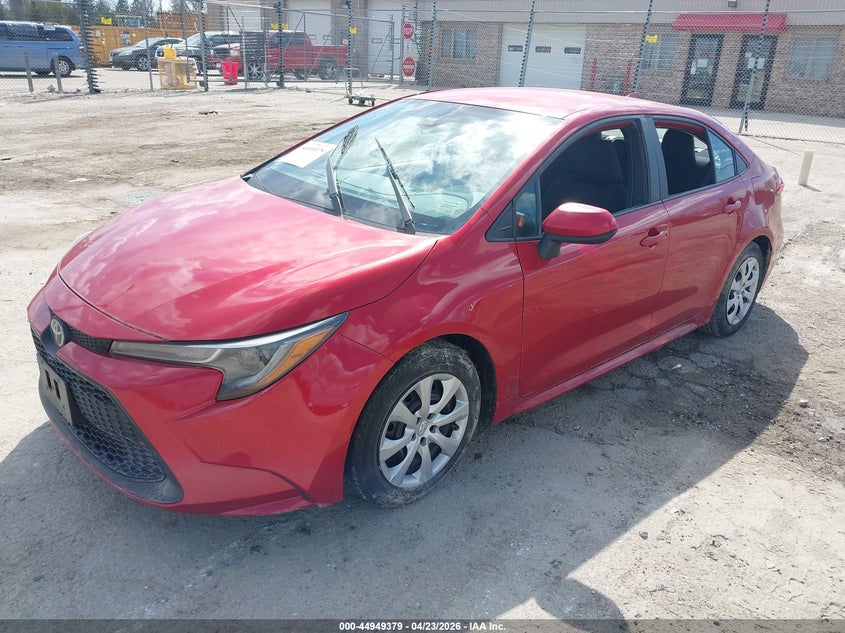 2021 Toyota Corolla VIN 5YFEPMAE5MP237520 IAAI salvage auction — WATER/FLOOD, Junk Bill Of Sale Mv2459 (Wisconsin), sold $3,200 on 2026-07-07 (photo 2)