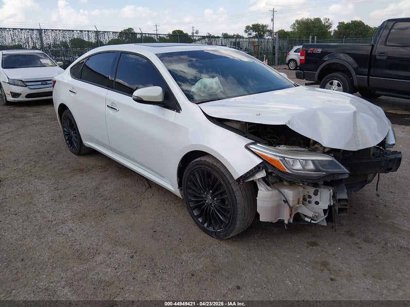 2016 Toyota Avalon VIN 4T1BK1EB0GU198337 IAAI salvage auction — FRONT END, Salvage (Kansas), sold $1,400 on 2026-07-09 (photo 1)