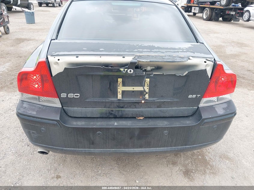 2007 Volvo S60 VIN YV1RS592072611352 IAAI salvage auction — REAR END, Salvage (Texas), sold $325 on 2026-07-15 (photo 6)