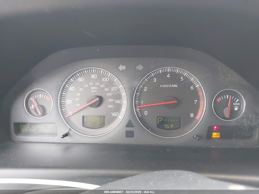 2007 Volvo S60 VIN YV1RS592072611352 IAAI salvage auction — REAR END, Salvage (Texas), sold $325 on 2026-07-15 (photo 7)