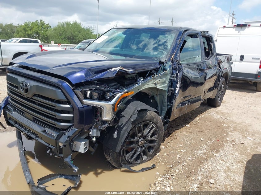 2026 Toyota Tundra VIN 5TFZA5AB7TX055753 IAAI salvage auction — SIDE, Salvage Title, sold $16,850 on 2026-07-20 (photo 2)