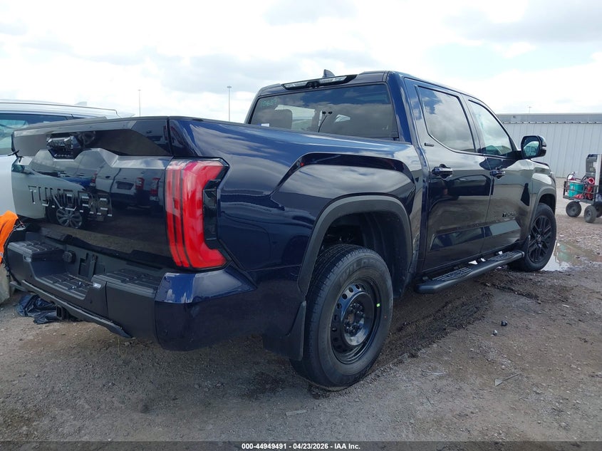 2026 Toyota Tundra VIN 5TFZA5AB7TX055753 IAAI salvage auction — SIDE, Salvage Title, sold $16,850 on 2026-07-20 (photo 4)