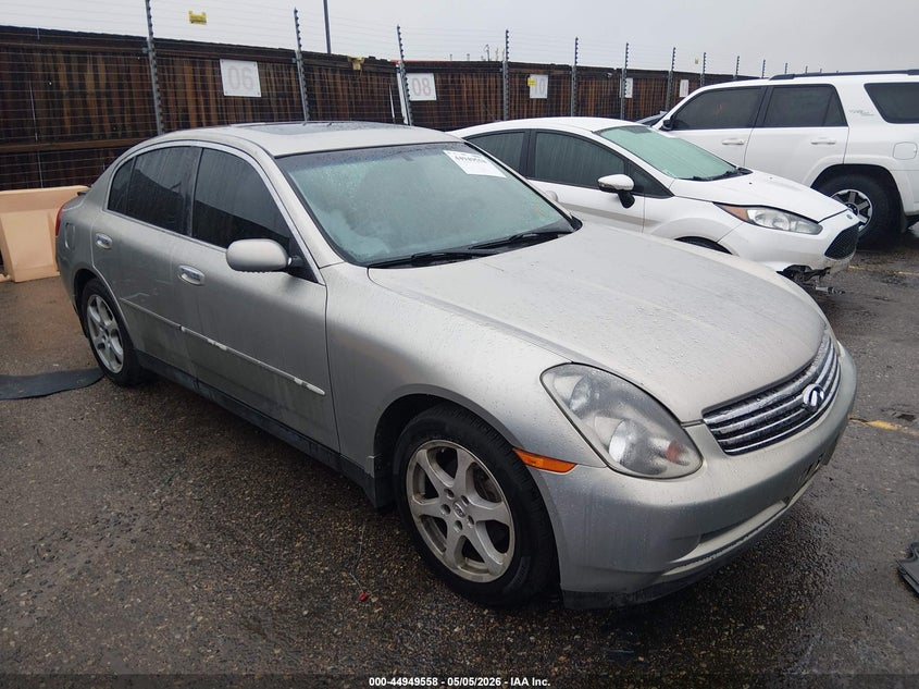 2004 Infiniti G35 VIN JNKCV51F84M716253 IAAI salvage auction — REAR END, Salvage (Colorado), sold $425 on 2026-07-14 (photo 1)