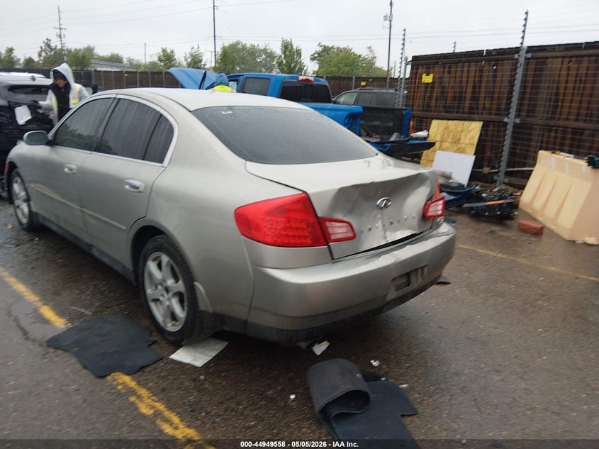 2004 Infiniti G35 VIN JNKCV51F84M716253 IAAI salvage auction — REAR END, Salvage (Colorado), sold $425 on 2026-07-14 (photo 3)