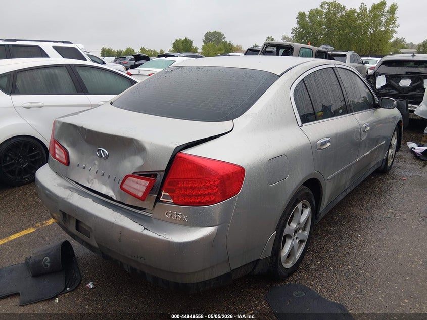2004 Infiniti G35 VIN JNKCV51F84M716253 IAAI salvage auction — REAR END, Salvage (Colorado), sold $425 on 2026-07-14 (photo 4)
