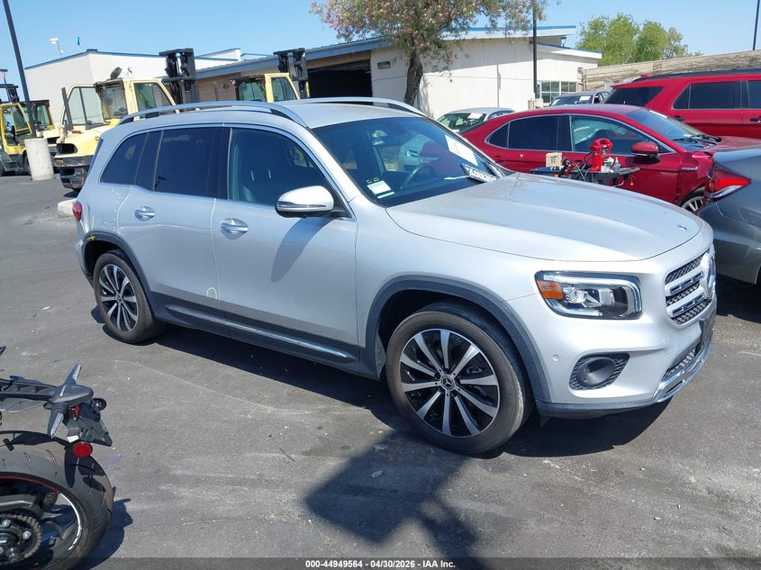 2022 Mercedes-benz Glb VIN W1N4M4GB5NW245684 IAAI salvage auction — RIGHT REAR, Salvage Title, sold $11,600 on 2026-07-16 (photo 1)