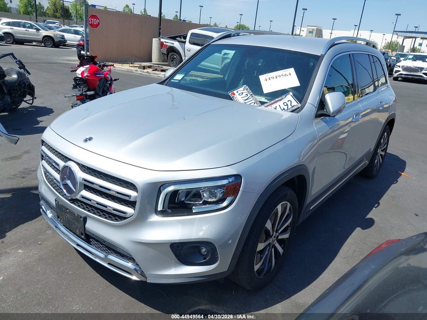 2022 Mercedes-benz Glb VIN W1N4M4GB5NW245684 IAAI salvage auction — RIGHT REAR, Salvage Title, sold $11,600 on 2026-07-16 (photo 2)
