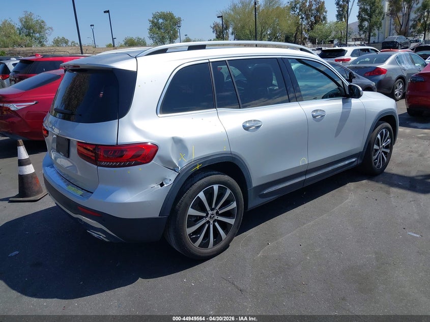 2022 Mercedes-benz Glb VIN W1N4M4GB5NW245684 IAAI salvage auction — RIGHT REAR, Salvage Title, sold $11,600 on 2026-07-16 (photo 4)