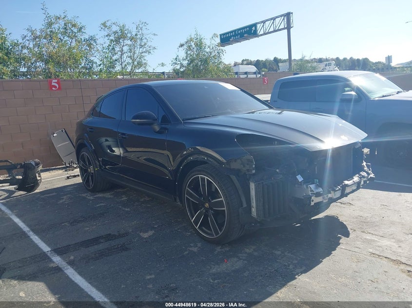 2023 Porsche Cayenne coupe VIN WP1BB2AY3PDA30484 IAAI salvage auction — FRONT END, Salvage Title, sold $41,200 on 2026-07-20 (photo 1)