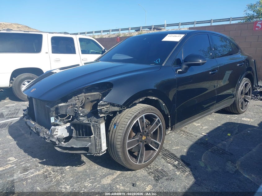 2023 Porsche Cayenne coupe VIN WP1BB2AY3PDA30484 IAAI salvage auction — FRONT END, Salvage Title, sold $41,200 on 2026-07-20 (photo 2)