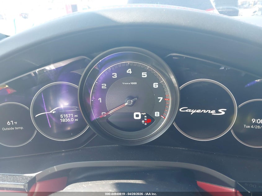 2023 Porsche Cayenne coupe VIN WP1BB2AY3PDA30484 IAAI salvage auction — FRONT END, Salvage Title, sold $41,200 on 2026-07-20 (photo 7)