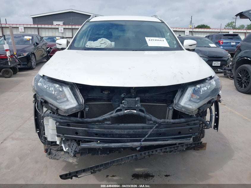 2017 Nissan Rogue VIN KNMAT2MT1HP595665 IAAI salvage auction — FRONT END, Salvage (Texas), sold $950 on 2026-07-21 (photo 6)