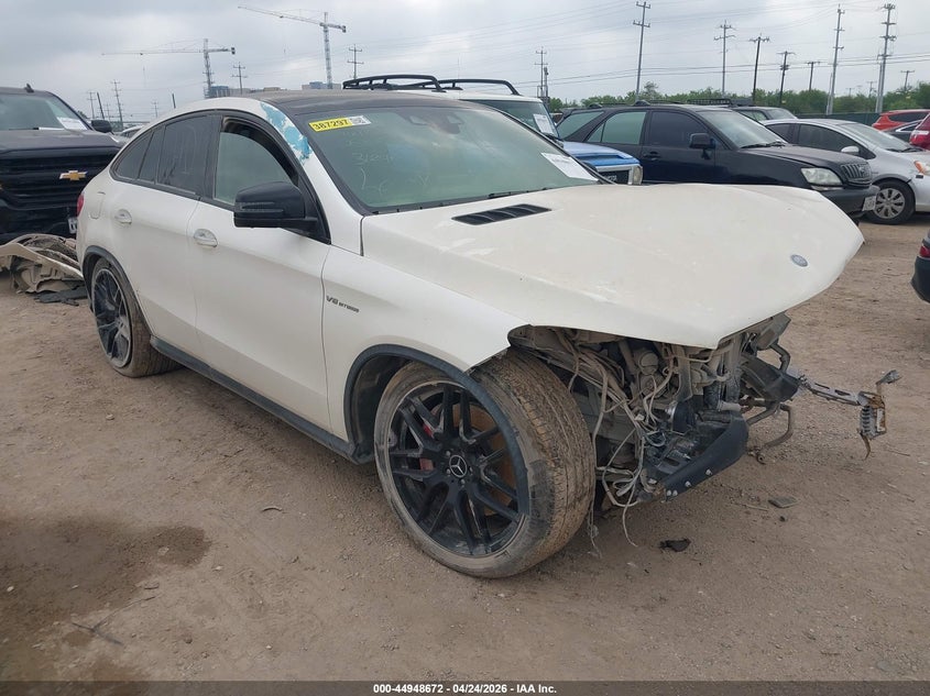 2017 Mercedes-benz Amg gle coupe VIN 4JGED7FB4HA068895 IAAI salvage auction — FRONT END, Salvage (Texas), sold $10,500 on 2026-07-20 (photo 1)