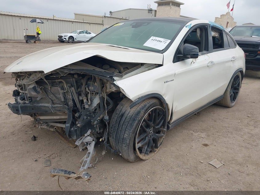 2017 Mercedes-benz Amg gle coupe VIN 4JGED7FB4HA068895 IAAI salvage auction — FRONT END, Salvage (Texas), sold $10,500 on 2026-07-20 (photo 2)