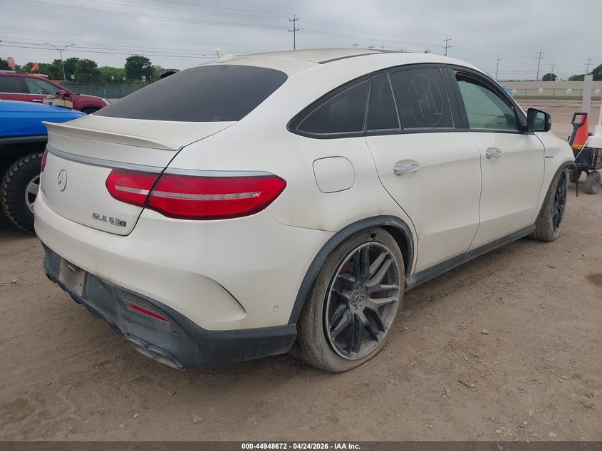 2017 Mercedes-benz Amg gle coupe VIN 4JGED7FB4HA068895 IAAI salvage auction — FRONT END, Salvage (Texas), sold $10,500 on 2026-07-20 (photo 4)