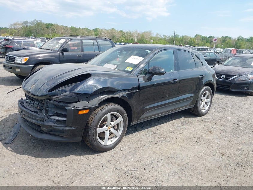 2019 Porsche Macan VIN WP1AA2A5XKLB06138 IAAI salvage auction — FRONT END, Salvage - Greater Than 75% (Maryland), sold $10,075 on 2026-07-30 (photo 2)