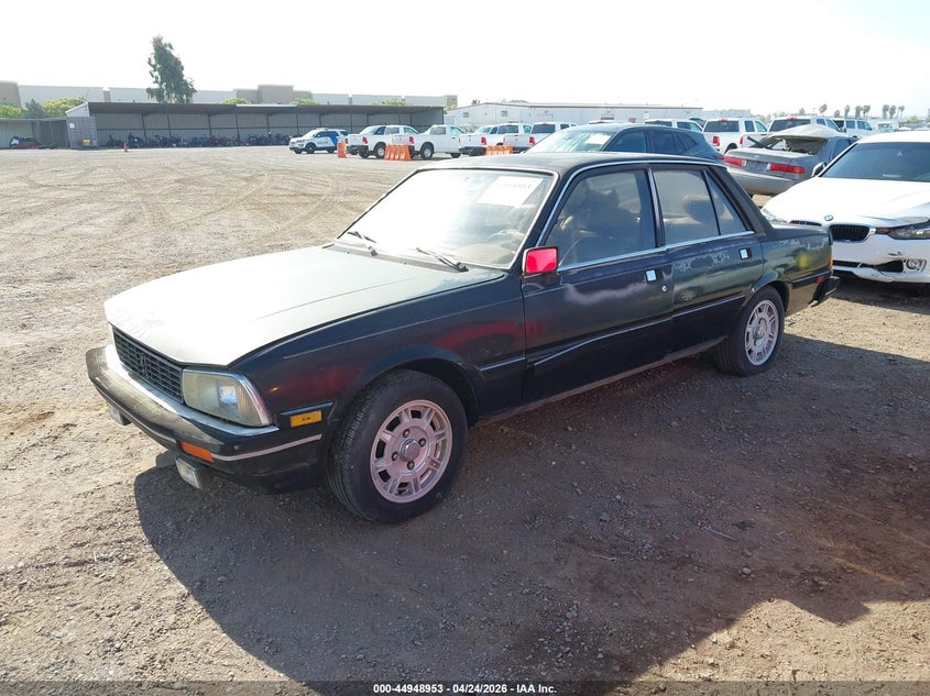 1985 Peugeot 505 VIN VF3BA5165FS371907 IAAI salvage auction — NORMAL WEAR, Salvage (California), sold $550 on 2026-07-29 (photo 2)
