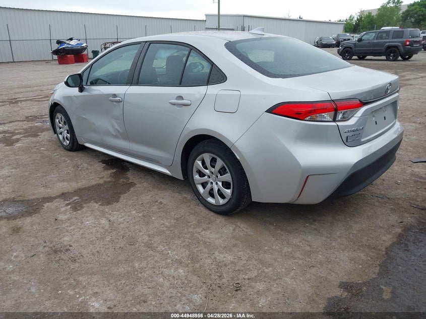 2023 Toyota Corolla VIN 5YFB4MDE3PP029356 IAAI salvage auction — LEFT SIDE, Clear (Oklahoma), sold $9,300 on 2026-07-15 (photo 3)