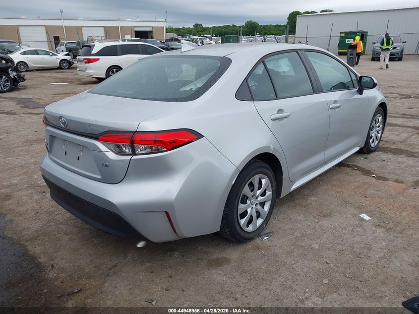 2023 Toyota Corolla VIN 5YFB4MDE3PP029356 IAAI salvage auction — LEFT SIDE, Clear (Oklahoma), sold $9,300 on 2026-07-15 (photo 4)