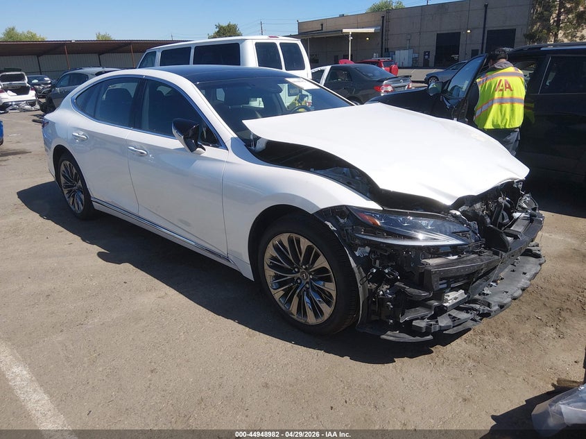 2019 Lexus Ls VIN JTHB51FF1K5008429 IAAI salvage auction — FRONT END, Salvage (California), sold $19,300 on 2026-07-13 (photo 1)