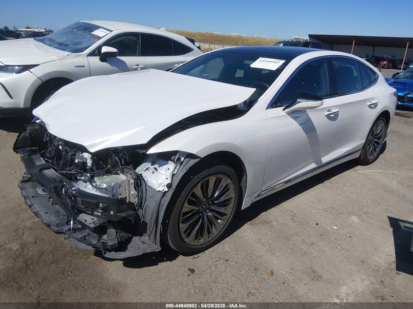 2019 Lexus Ls VIN JTHB51FF1K5008429 IAAI salvage auction — FRONT END, Salvage (California), sold $19,300 on 2026-07-13 (photo 2)