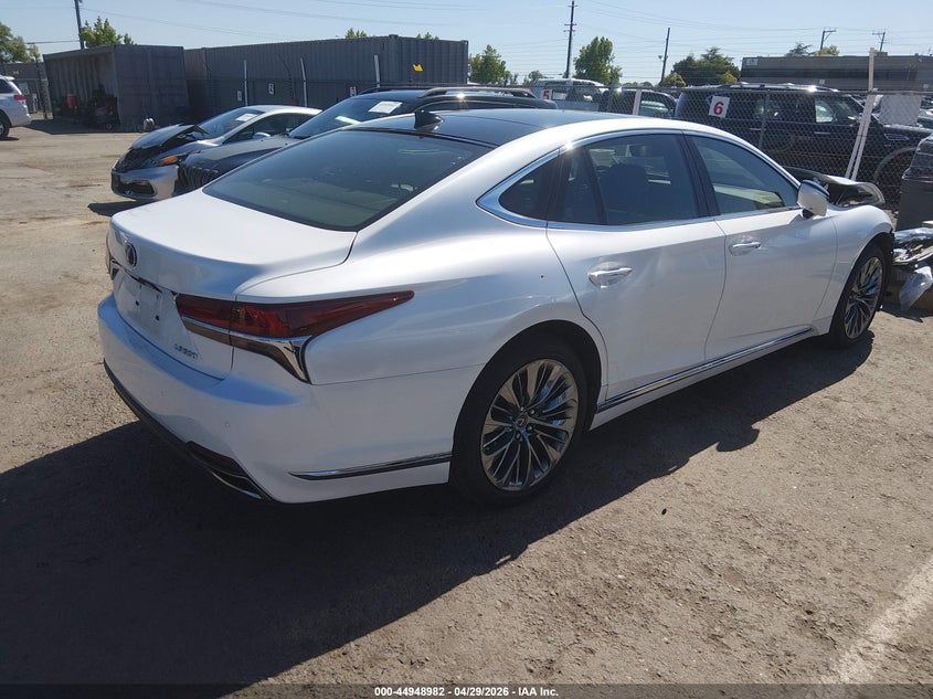 2019 Lexus Ls VIN JTHB51FF1K5008429 IAAI salvage auction — FRONT END, Salvage (California), sold $19,300 on 2026-07-13 (photo 4)