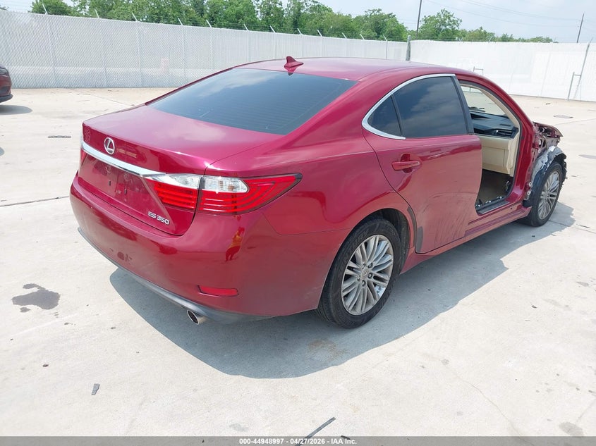 2013 Lexus ES VIN JTHBK1GGXD2075714 IAAI salvage auction — FRONT END, Salvage (Texas), sold $3,200 on 2026-07-24 (photo 4)