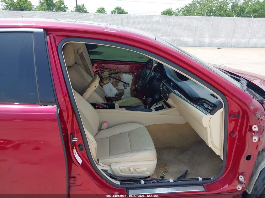 2013 Lexus ES VIN JTHBK1GGXD2075714 IAAI salvage auction — FRONT END, Salvage (Texas), sold $3,200 on 2026-07-24 (photo 5)