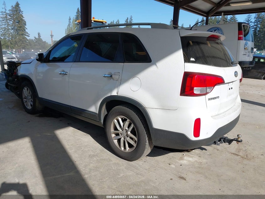 2014 Kia Sorento VIN 5XYKT4A62EG501693 IAAI salvage auction — FRONT END, Salvage Title, sold $550 on 2026-07-22 (photo 3)