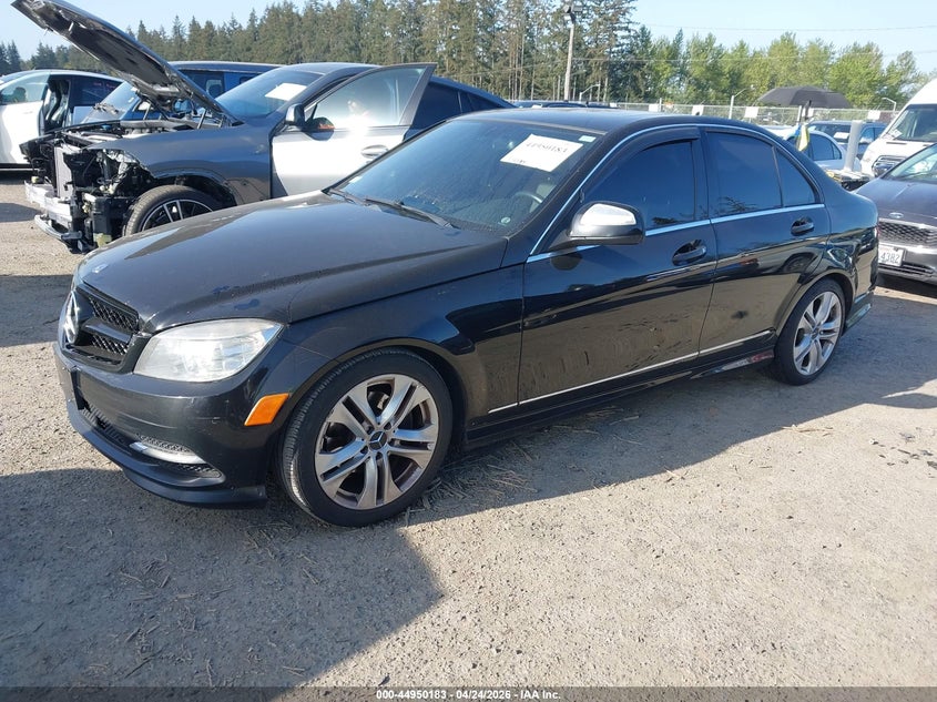 2008 Mercedes-benz C class VIN WDDGF54X48R037065 IAAI salvage auction — NORMAL WEAR, Salvage (Texas), sold $475 on 2026-07-29 (photo 2)