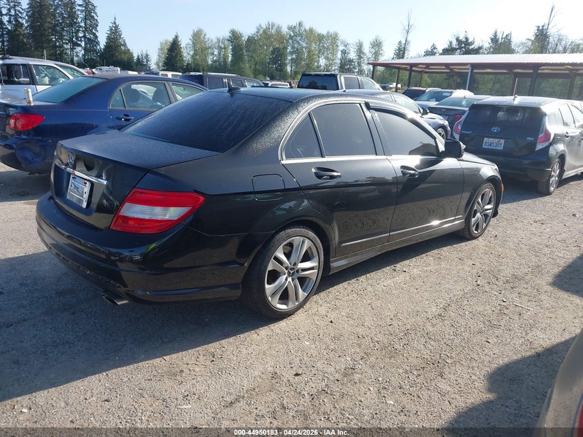 2008 Mercedes-benz C class VIN WDDGF54X48R037065 IAAI salvage auction — NORMAL WEAR, Salvage (Texas), sold $475 on 2026-07-29 (photo 4)