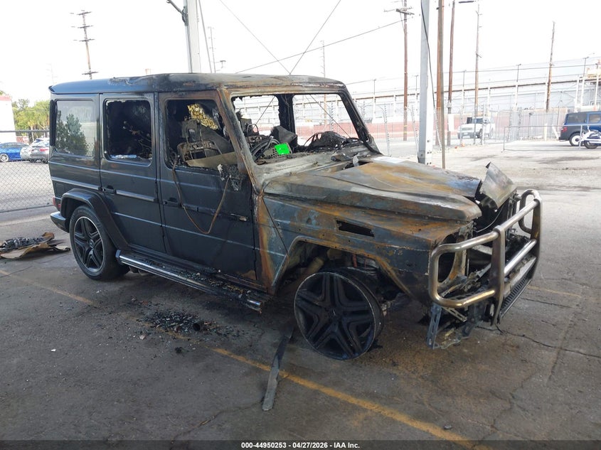 2018 Mercedes-benz VIN WDCYC7DH1JX289377 IAAI salvage auction — TOTAL BURN, Non-Repairable (California), sold $4,500 on 2026-07-07 (photo 1)