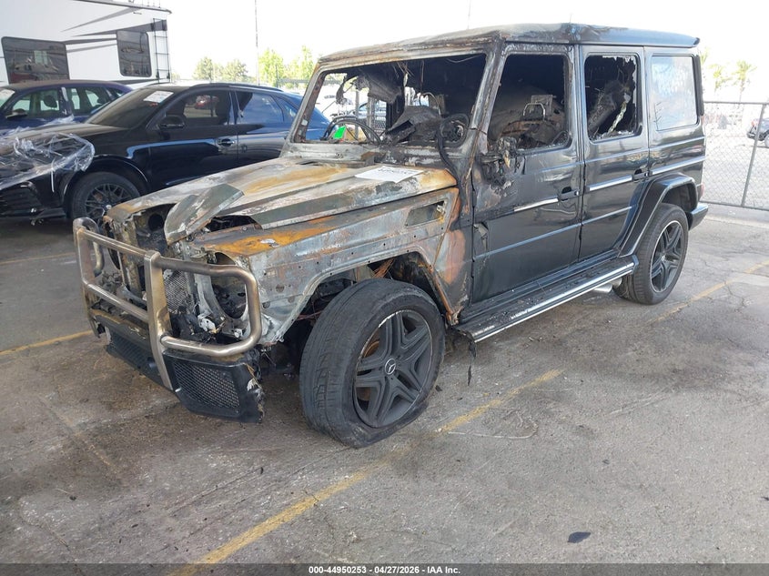2018 Mercedes-benz VIN WDCYC7DH1JX289377 IAAI salvage auction — TOTAL BURN, Non-Repairable (California), sold $4,500 on 2026-07-07 (photo 2)