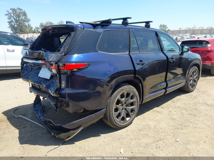 2025 Lexus Tx VIN 5TDABAB65SS011341 IAAI salvage auction — REAR END, Wait Title, sold $25,350 on 2026-08-10 (photo 4)