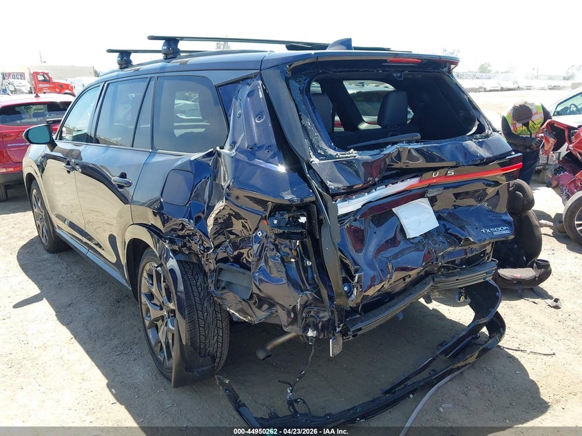 2025 Lexus Tx VIN 5TDABAB65SS011341 IAAI salvage auction — REAR END, Wait Title, sold $25,350 on 2026-08-10 (photo 6)
