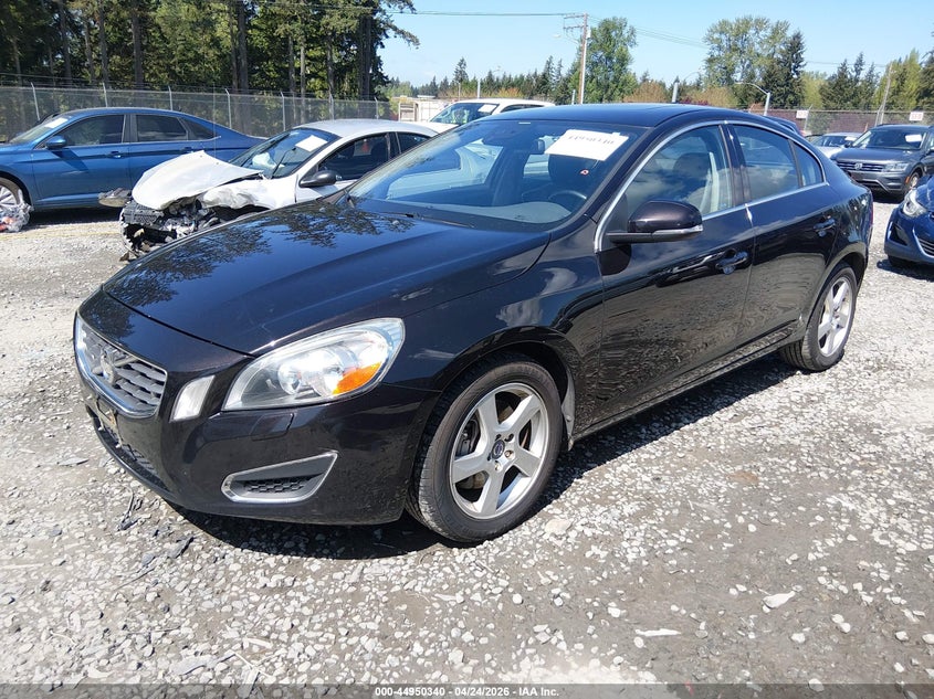 2013 Volvo S60 VIN YV1612FS7D2183834 IAAI salvage auction — REAR END, Salvage Title, sold $275 on 2026-07-08 (photo 2)