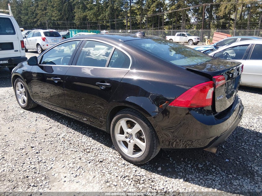 2013 Volvo S60 VIN YV1612FS7D2183834 IAAI salvage auction — REAR END, Salvage Title, sold $275 on 2026-07-08 (photo 3)