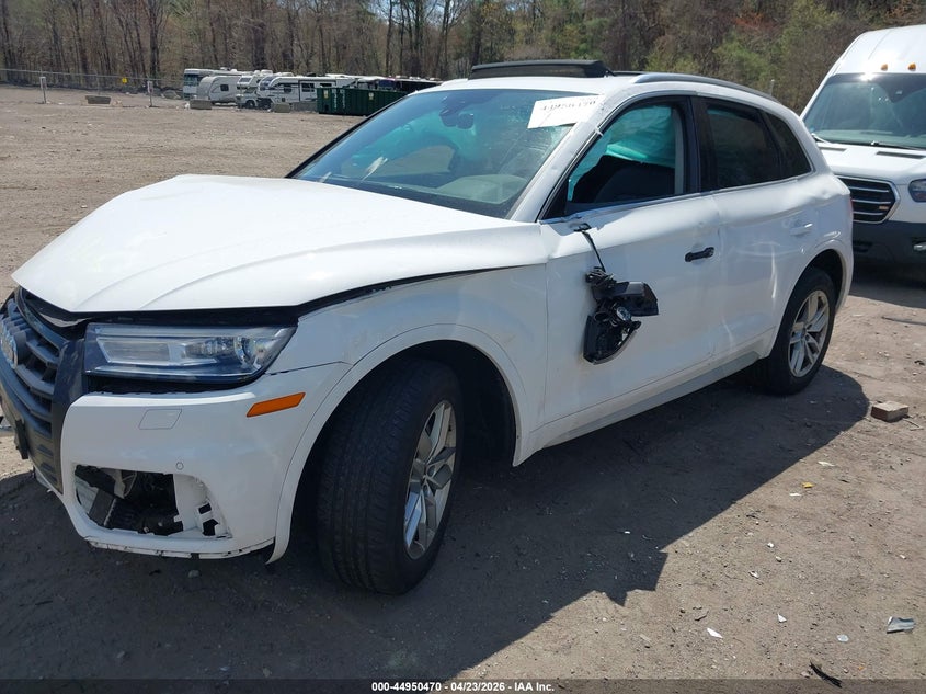 2020 Audi Q5 VIN WA1ANAFY8L2069742 IAAI salvage auction — FRONT END, Salvage (Massachusetts), sold $925 on 2026-07-28 (photo 2)