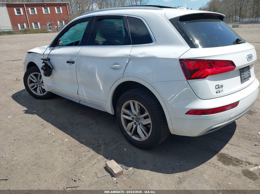 2020 Audi Q5 VIN WA1ANAFY8L2069742 IAAI salvage auction — FRONT END, Salvage (Massachusetts), sold $925 on 2026-07-28 (photo 3)
