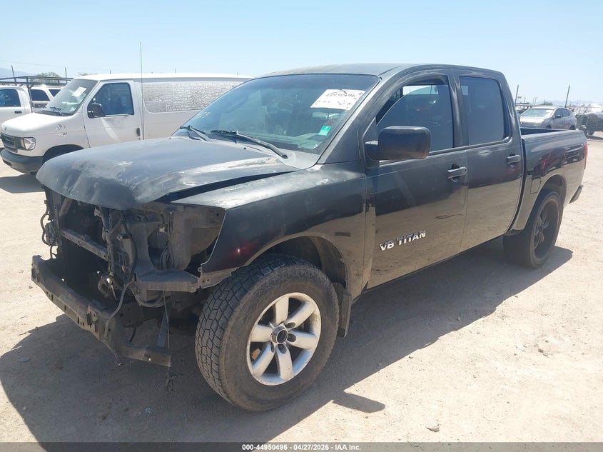 2009 Nissan TITAN VIN 1N6AA07D19N303201 IAAI salvage auction — FRONT END, Clear (Arizona), sold $375 on 2026-07-09 (photo 2)