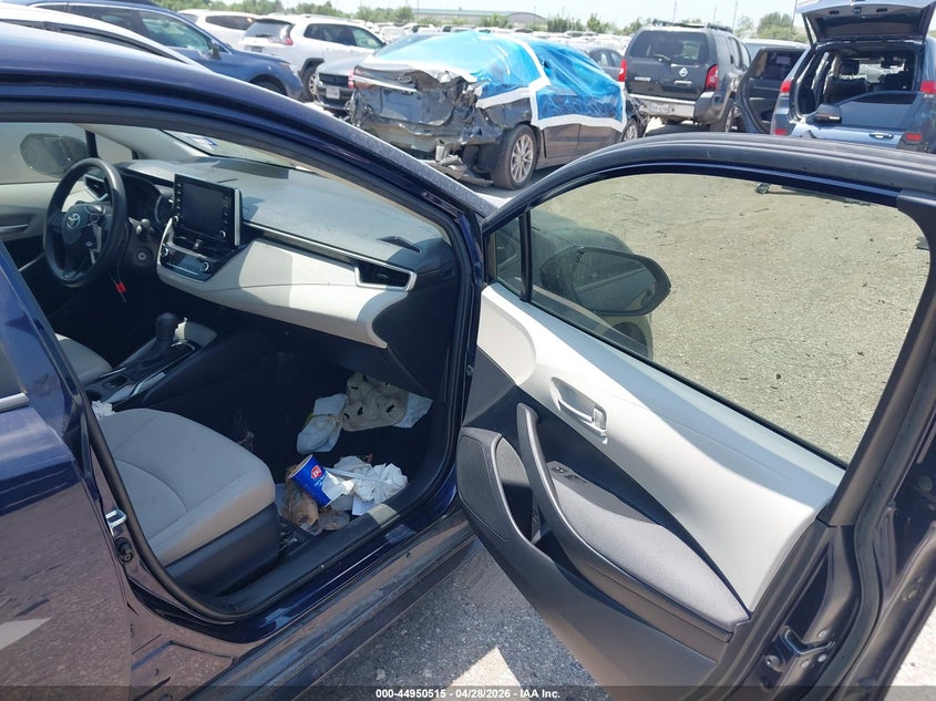 2021 Toyota Corolla VIN JTDEPMAE5MJ150334 IAAI salvage auction — REAR END, Salvage Title, sold $3,750 on 2026-07-15 (photo 5)
