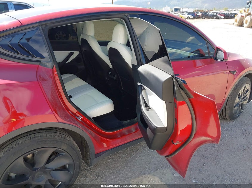 2020 Tesla Model y VIN 5YJYGDEE2LF018192 IAAI salvage auction — LEFT FRONT, Salvage (Montana), sold $10,750 on 2026-07-16 (photo 8)