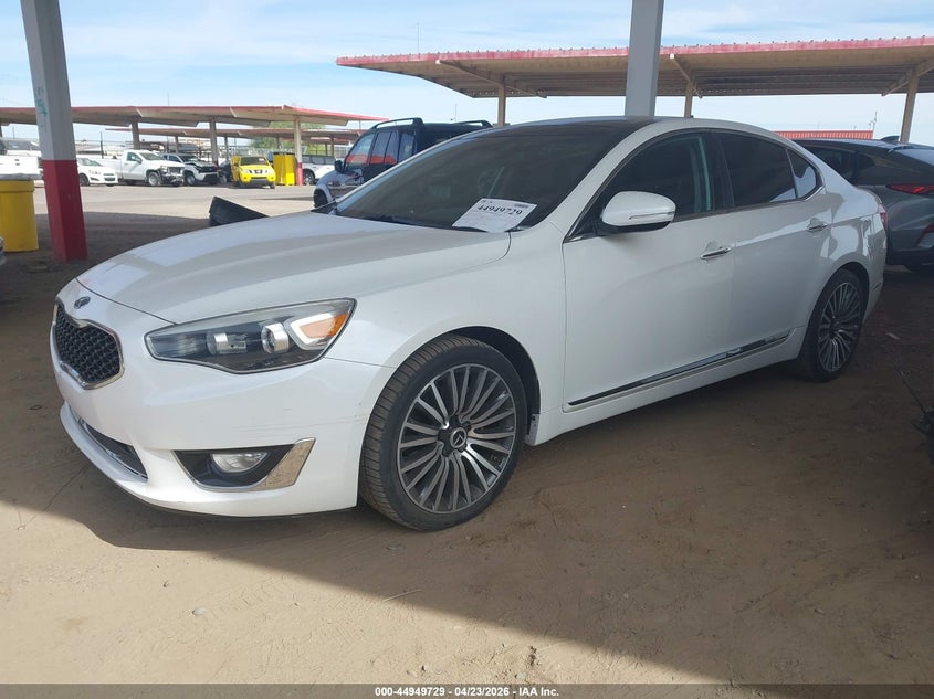 2015 Kia Cadenza VIN KNALN4D7XF5176205 IAAI salvage auction — UNKNOWN, Restored (Arizona), sold $925 on 2026-07-14 (photo 2)