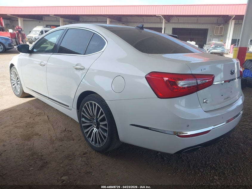 2015 Kia Cadenza VIN KNALN4D7XF5176205 IAAI salvage auction — UNKNOWN, Restored (Arizona), sold $925 on 2026-07-14 (photo 3)