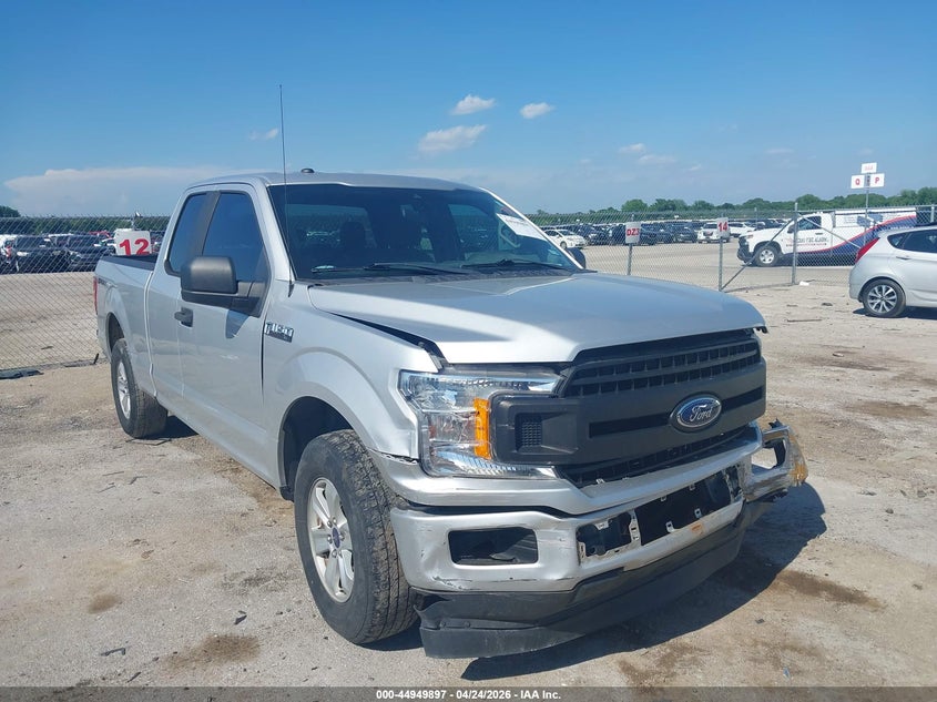 2019 Ford F-150 VIN 1FTEX1CB9KKD33440 IAAI salvage auction — FRONT END, Salvage Title, sold $4,050 on 2026-07-10 (photo 1)