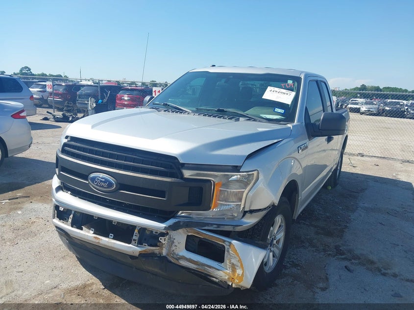 2019 Ford F-150 VIN 1FTEX1CB9KKD33440 IAAI salvage auction — FRONT END, Salvage Title, sold $4,050 on 2026-07-10 (photo 2)