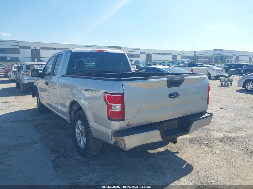 2019 Ford F-150 VIN 1FTEX1CB9KKD33440 IAAI salvage auction — FRONT END, Salvage Title, sold $4,050 on 2026-07-10 (photo 3)